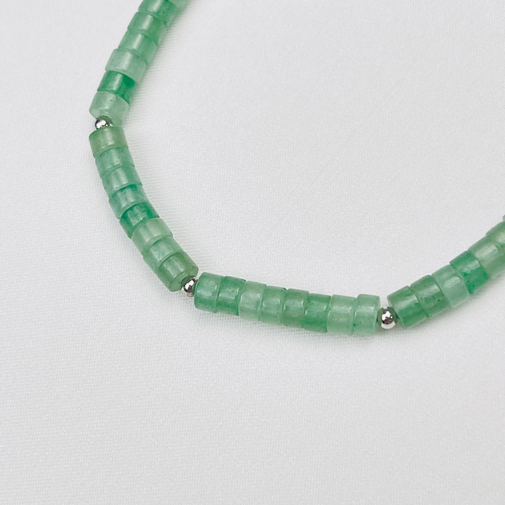 Браслет из зеленого Авантюрина - Радуга самоцветов фото 3