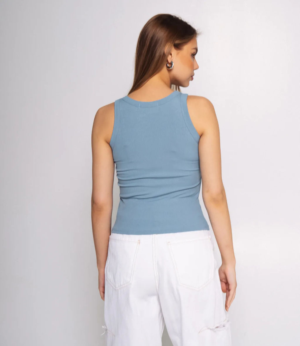 Майка #ОКТ1648, голубой