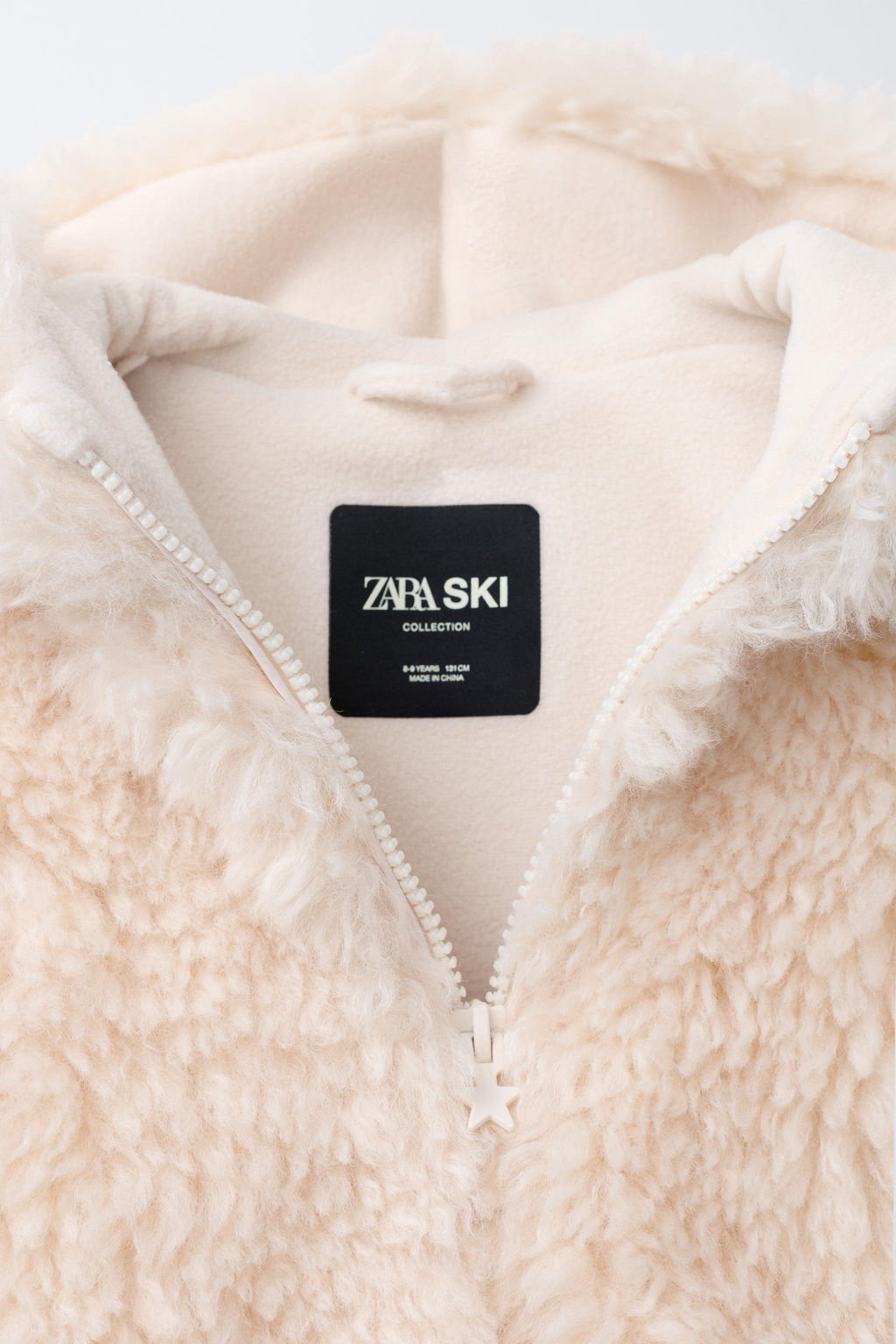 FAUX FUR SKI COLLECTION JACKET - Zara фото 8