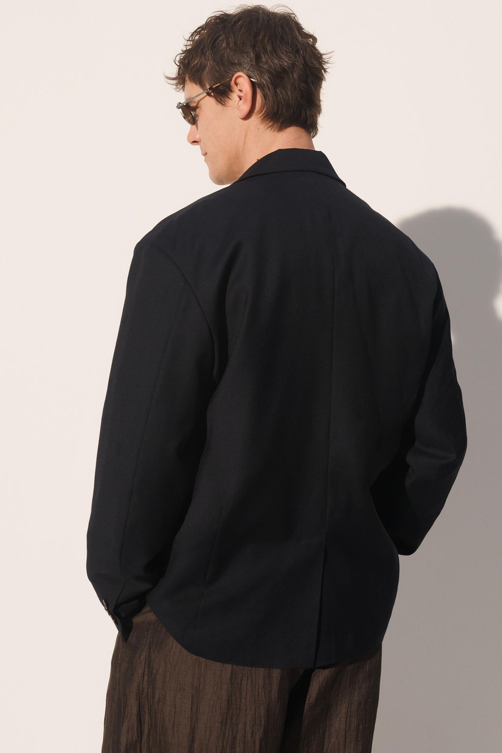 BLAZER RELAXED FIT BORDADOS CONTRASTE / Azul - Zara фото 4