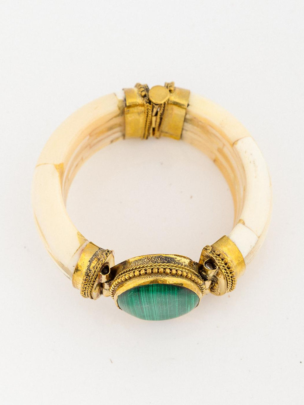 Украшение Браслет кость буйвола №505/10 - Ганг фото 2