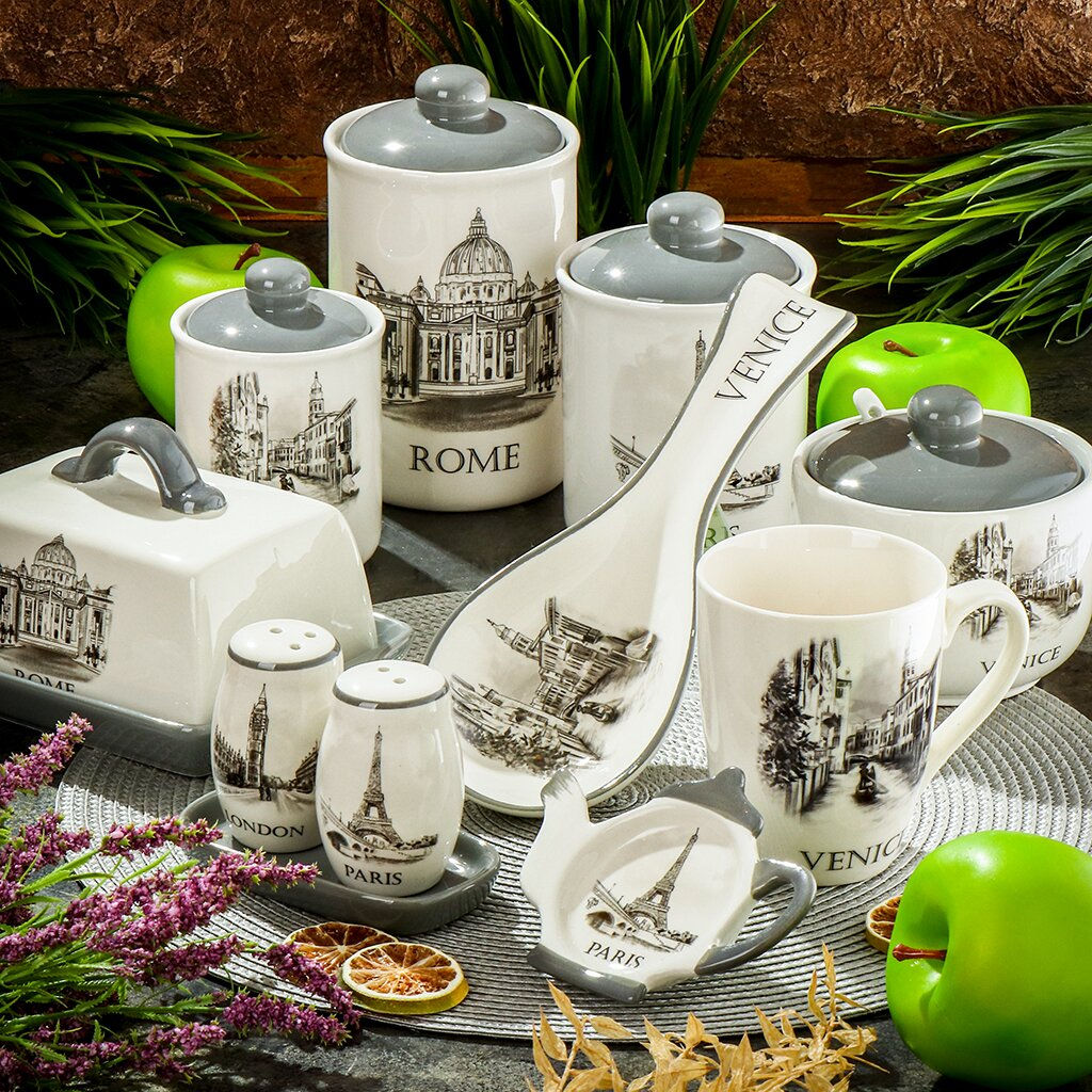 Фьюжн Банка д/сыпучих продуктов 550мл DANIKS (359184) /DANIKS/ фото 5