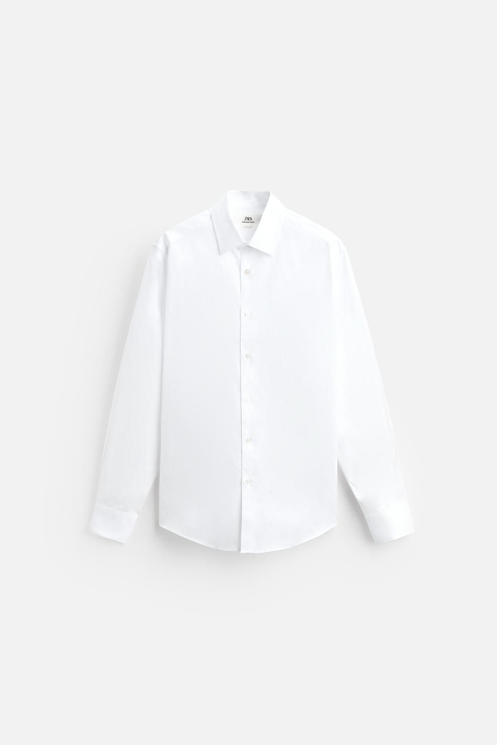 TEXTURED REGULAR FIT SHIRT - Zara фото 8