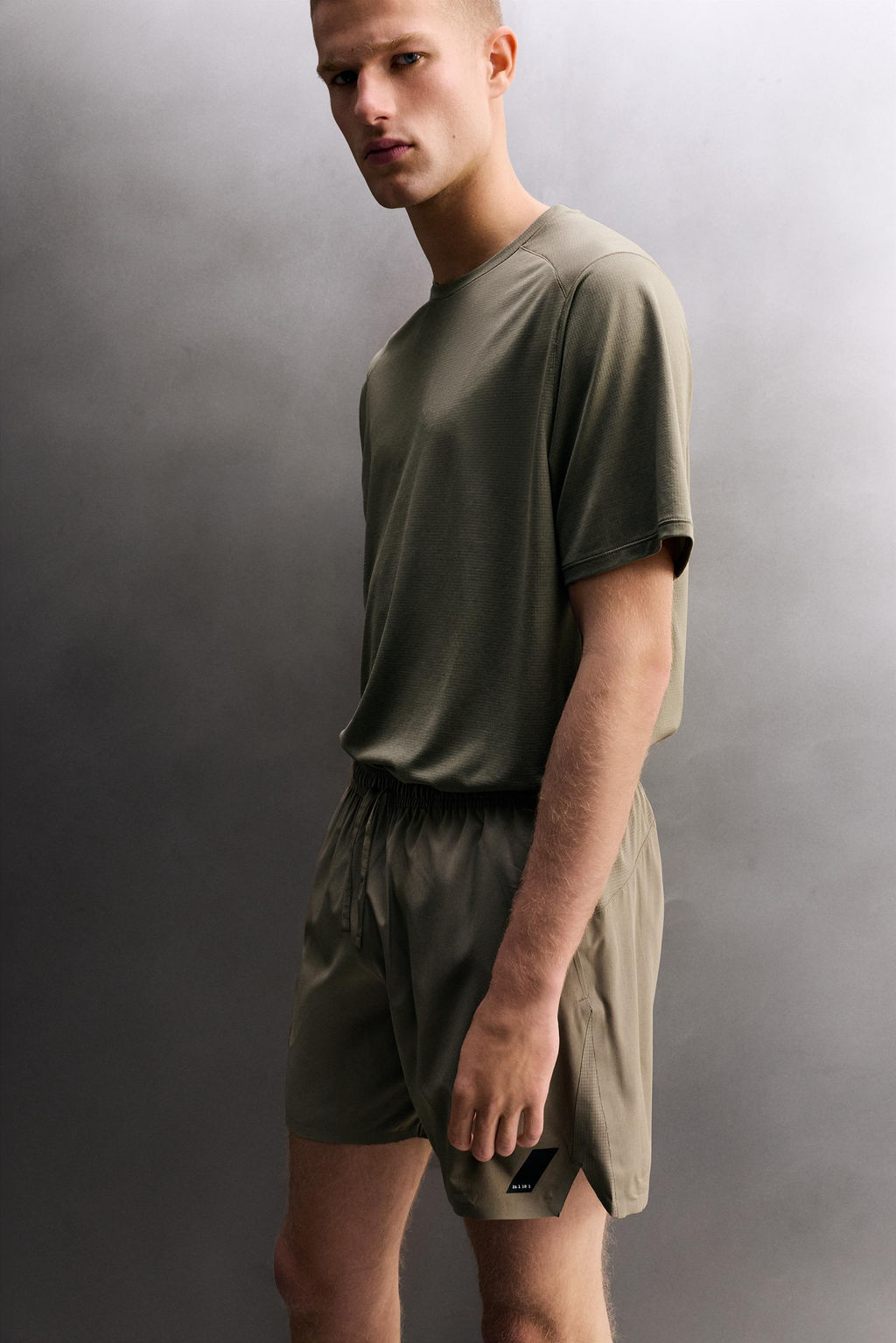 PANTALONES CORTOS B?SICOS ENTRENAMIENTO 7 / Verde claro - Zara фото 6