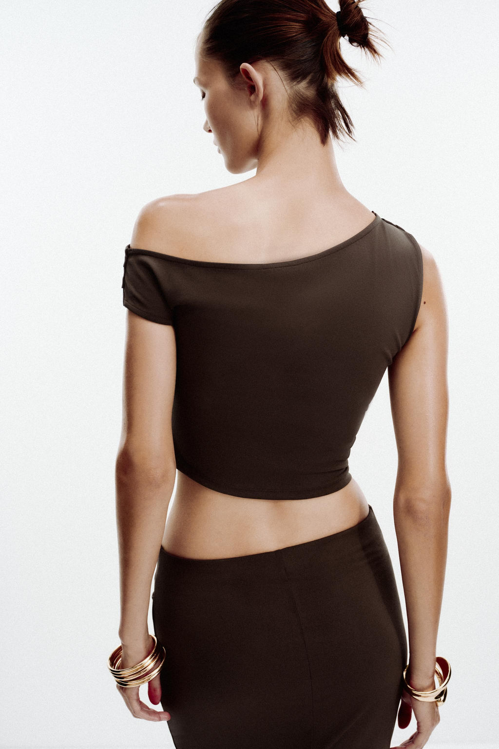 ASYMMETRIC TEXTURED TOP - Zara фото 7