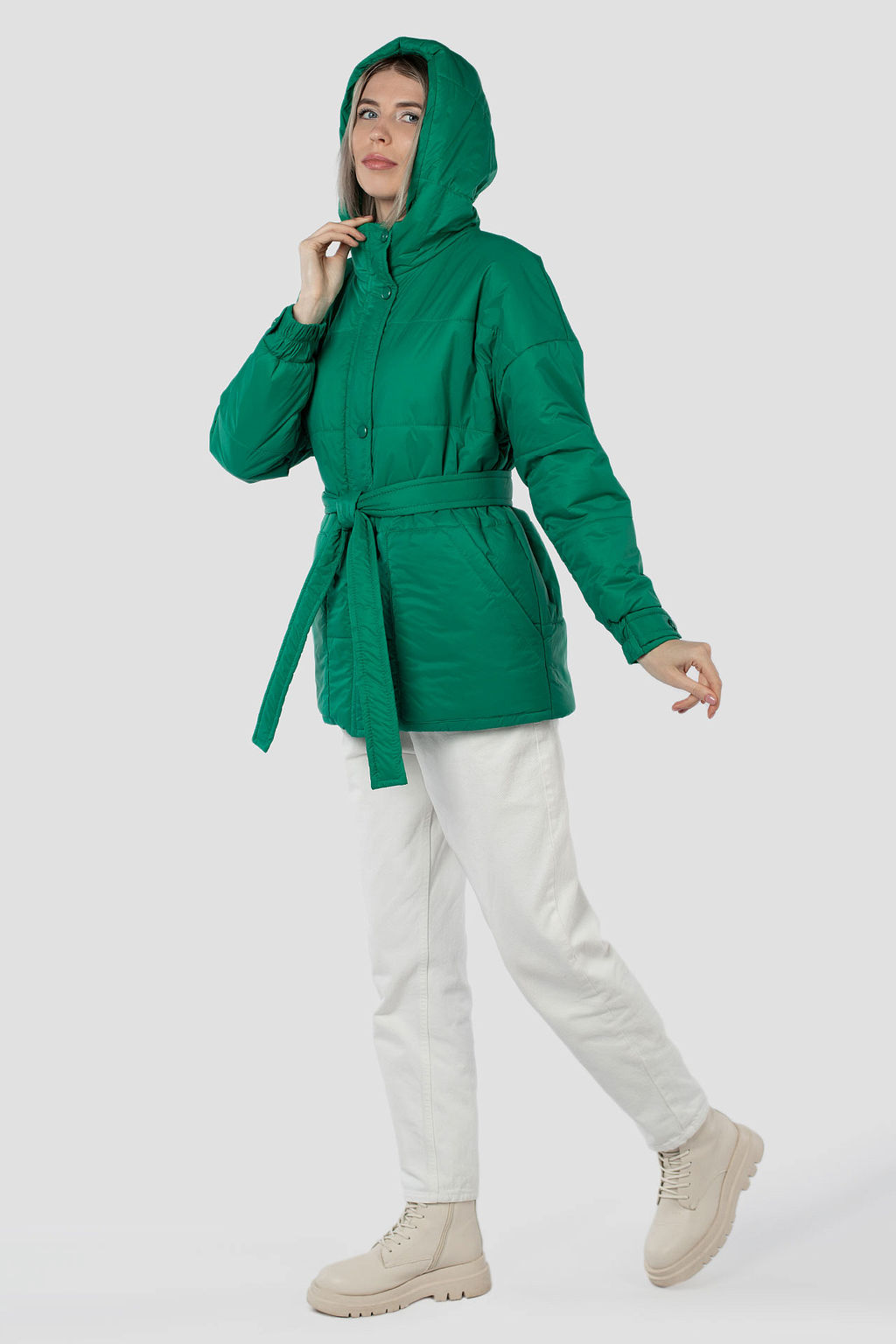 Куртка женская демисезонная (синтепон 200) - El podio фото 3