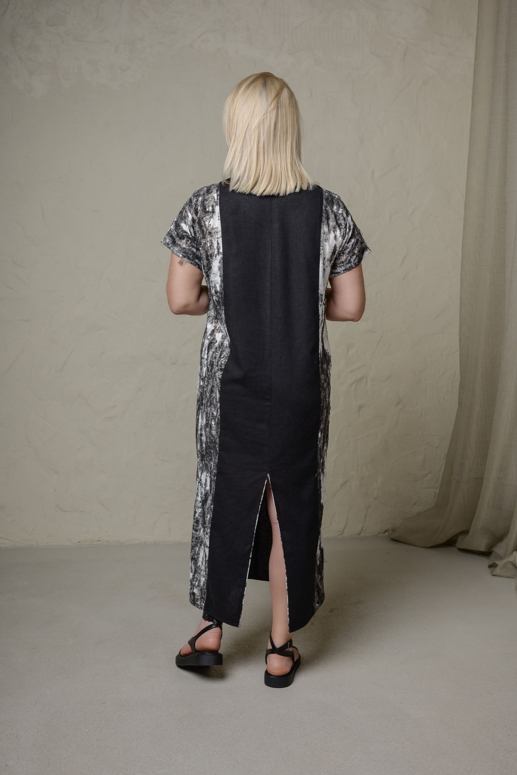 Платье 70% лен 30% вискоза - Новый лен фото 4