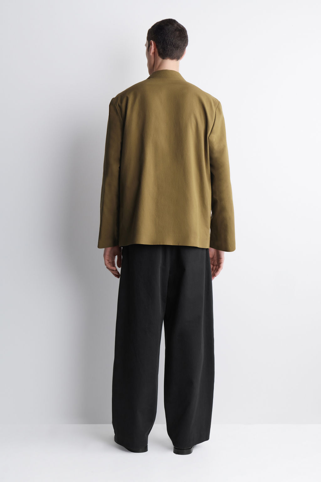 BLAZER DESESTRUCTURADA DE ALGOD?N