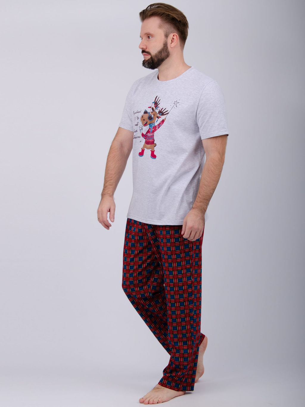 Пижама "Приколось 3", трикотаж