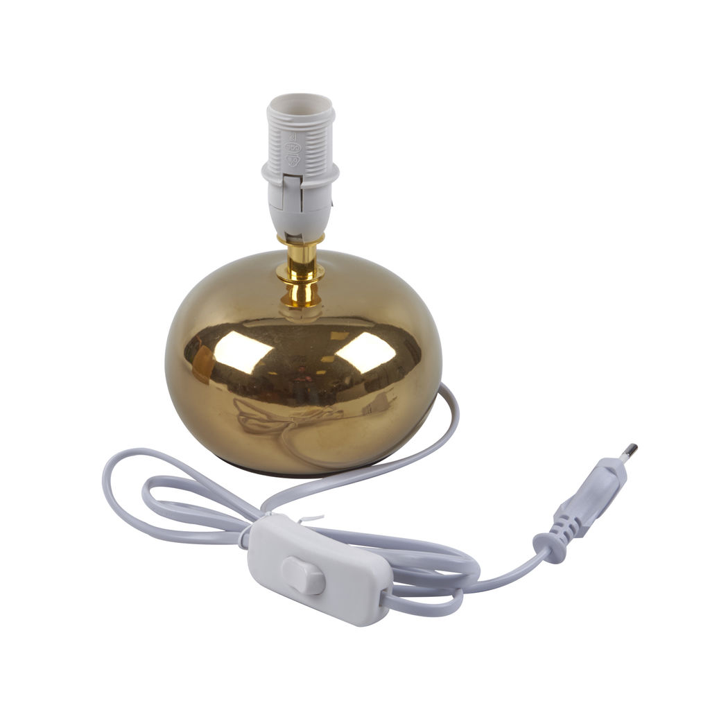 UML-B307 E14 GOLD/COPPER Светильник настольный декоративный под лампу Е14, 40W. Механический выключатель. Золотой/Медный. ТМ Uniel - Volpe фото 3