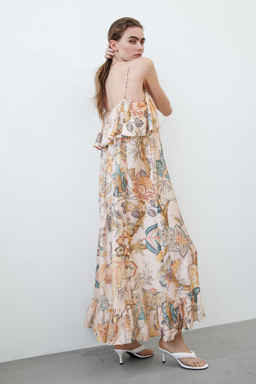 Vestido evas? con volantes - H&m фото 6