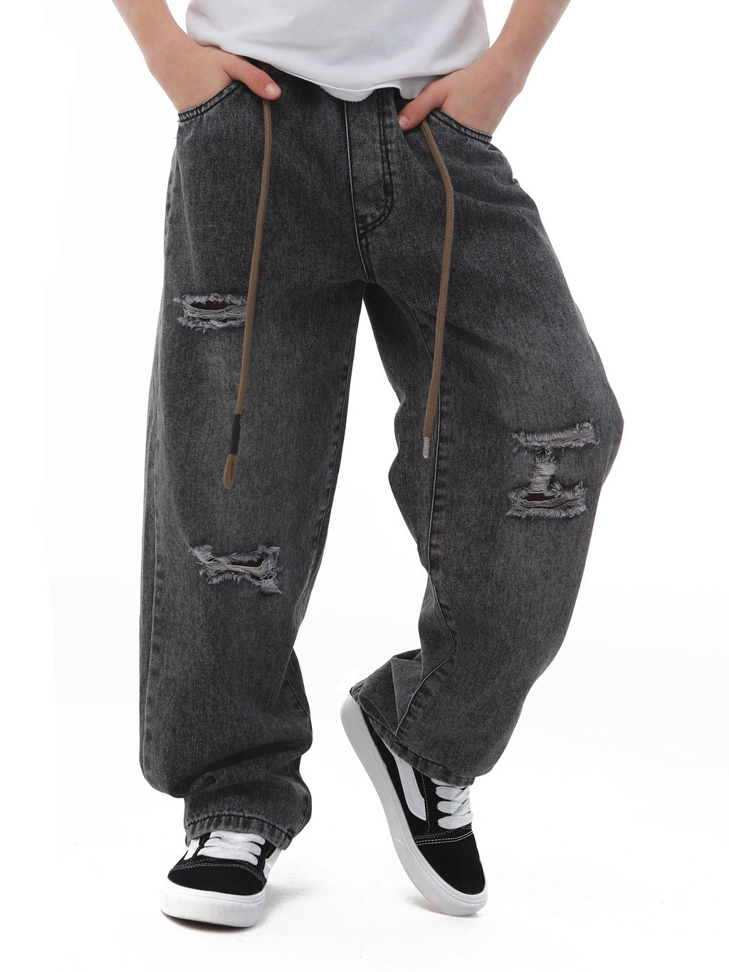 Джинсы-багги для мальчиков