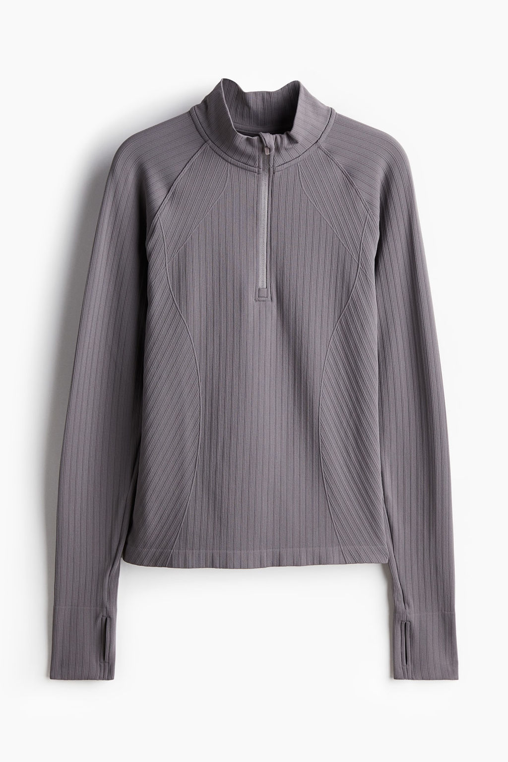 Top de deporte seamless en DryMove con cremallera - H&m фото 6