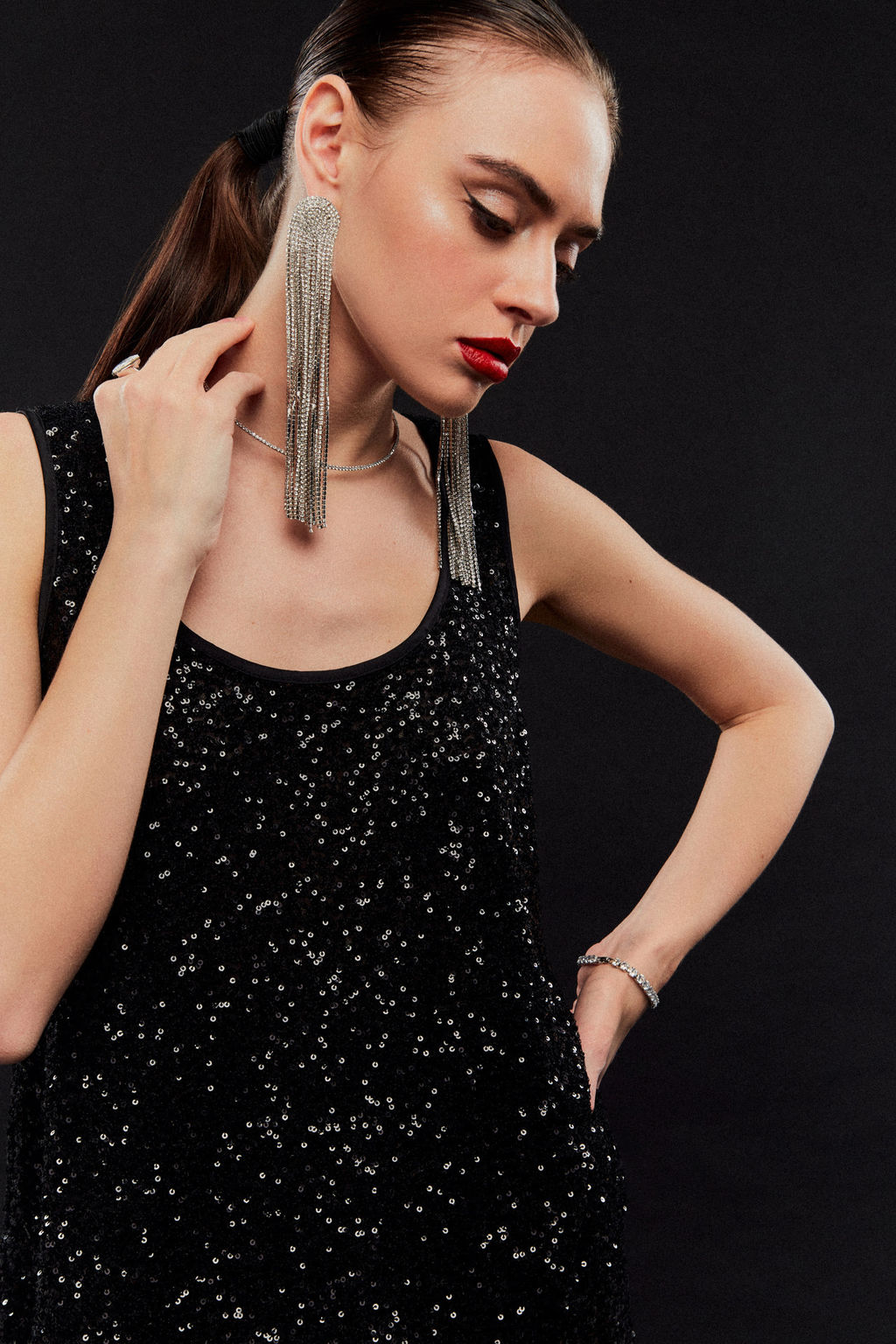 Топ из пайеток - Mollis фото 3