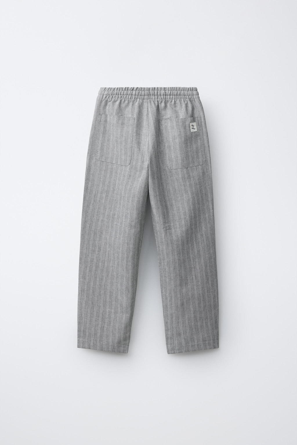 PANAL?N RAYAS CON LINO / Gris - Zara фото 2