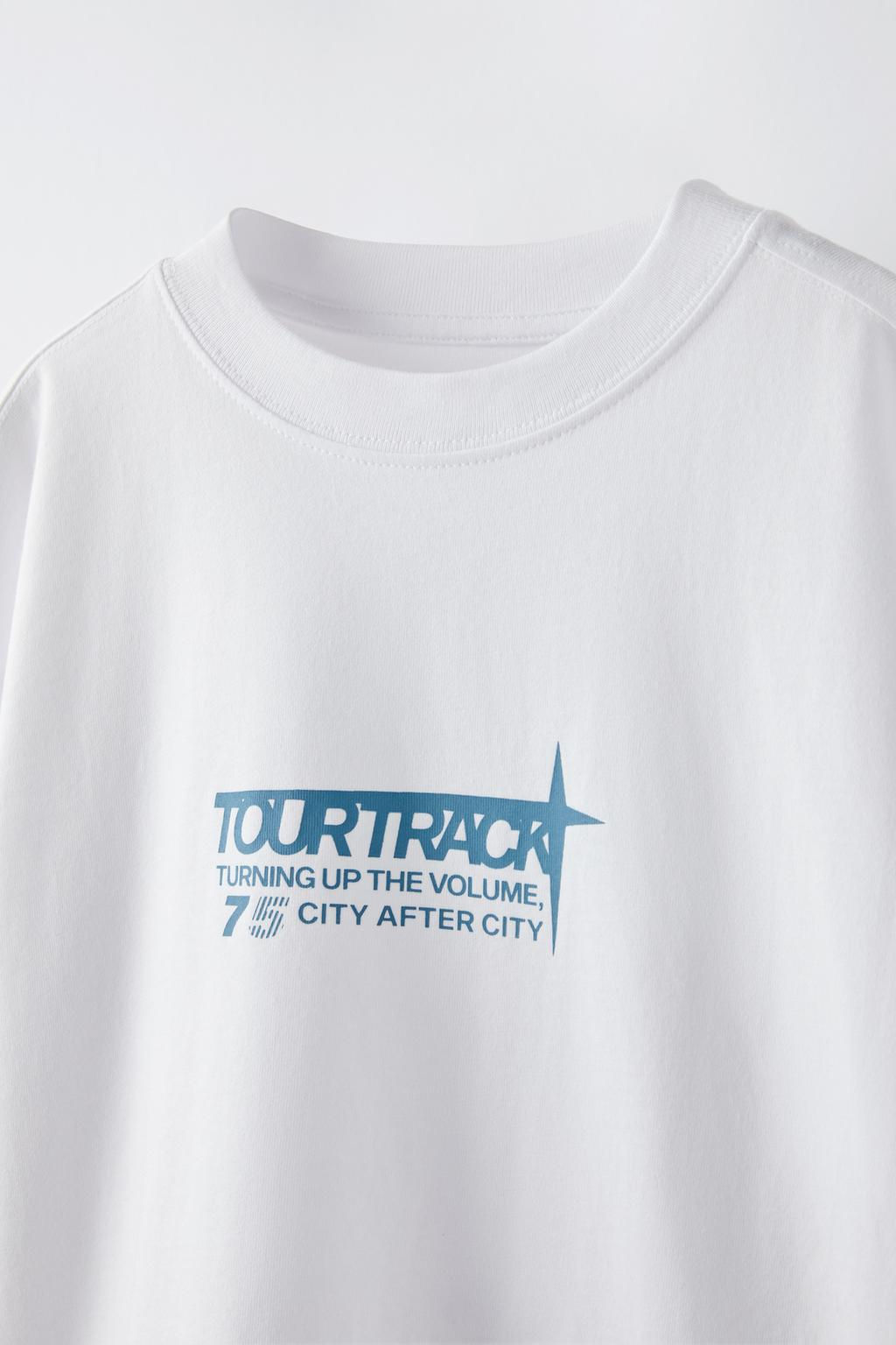 TOUR TRACK T-SHIRT - Zara фото 3