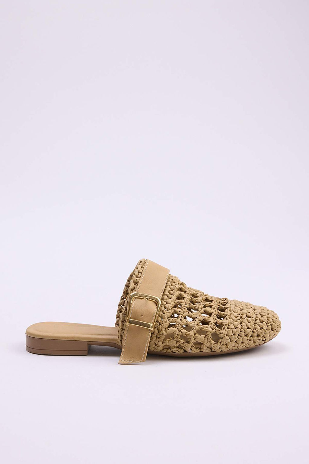 Camel Has?r Bant Detayl? Kad?n Terlik TAKSS26TE00004