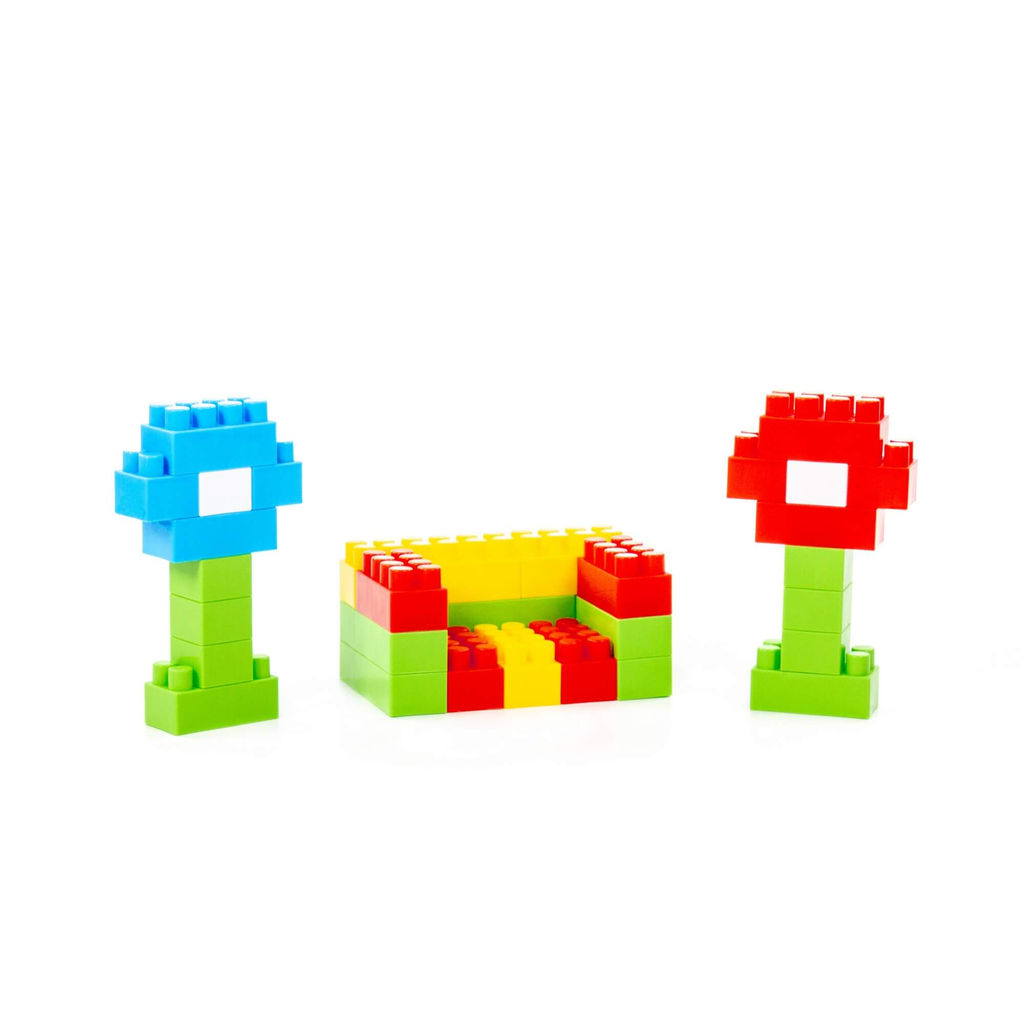 Конструктор (Большой, 96 элементов) (в мешке) - Полесье фото 6