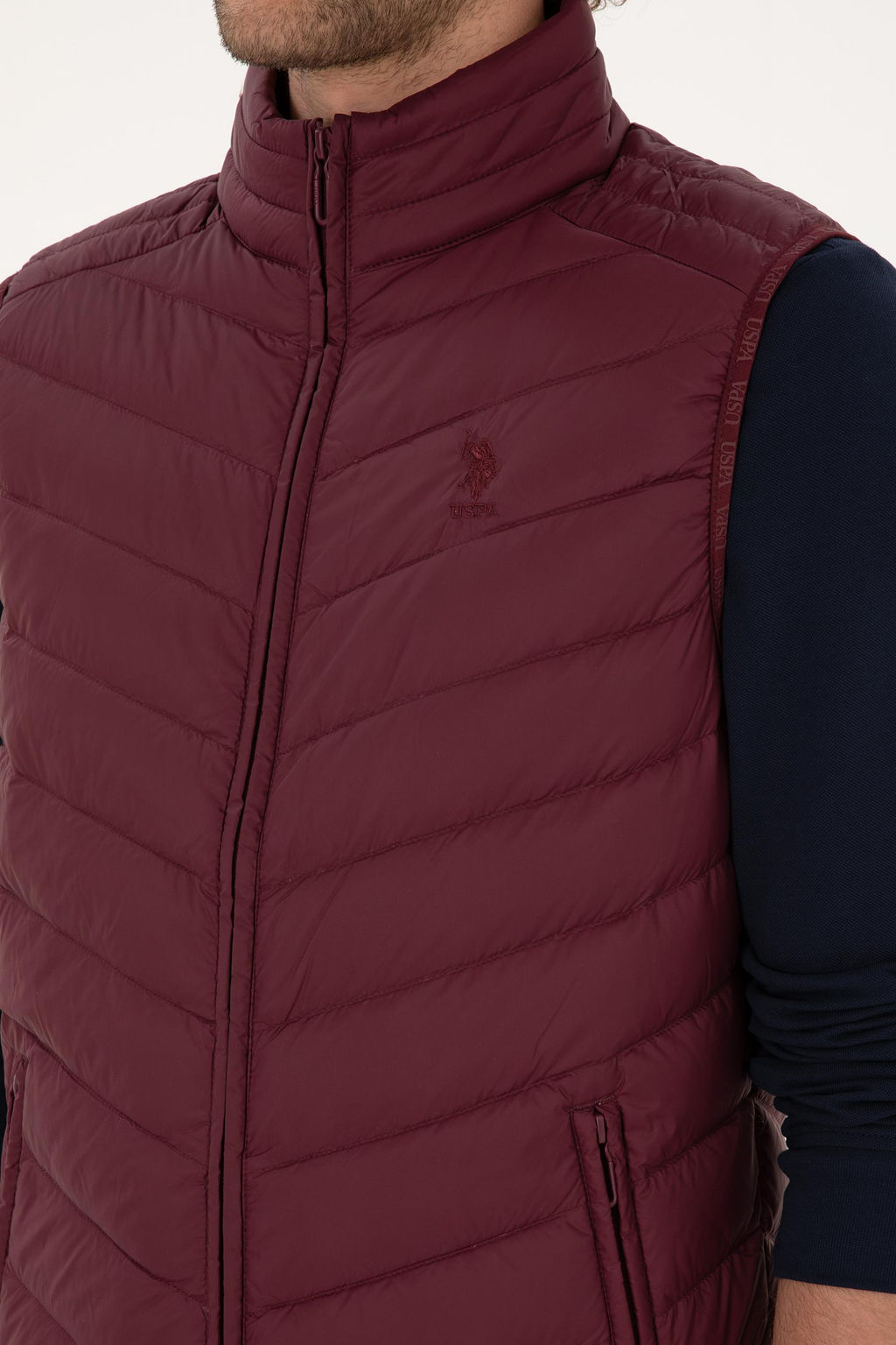 Erkek Bordo Yelek Sepette S_rpriz _ndirim - U.s. polo assn фото 7