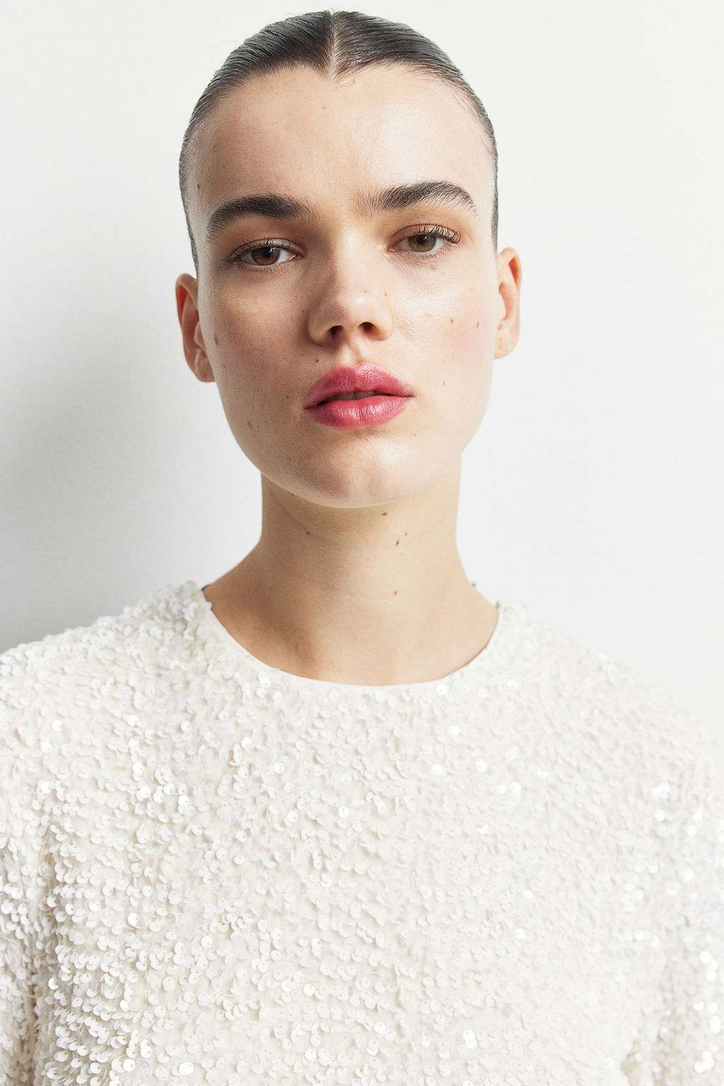 MAMA Vestido de lentejuelas con lazada - H&m фото 2