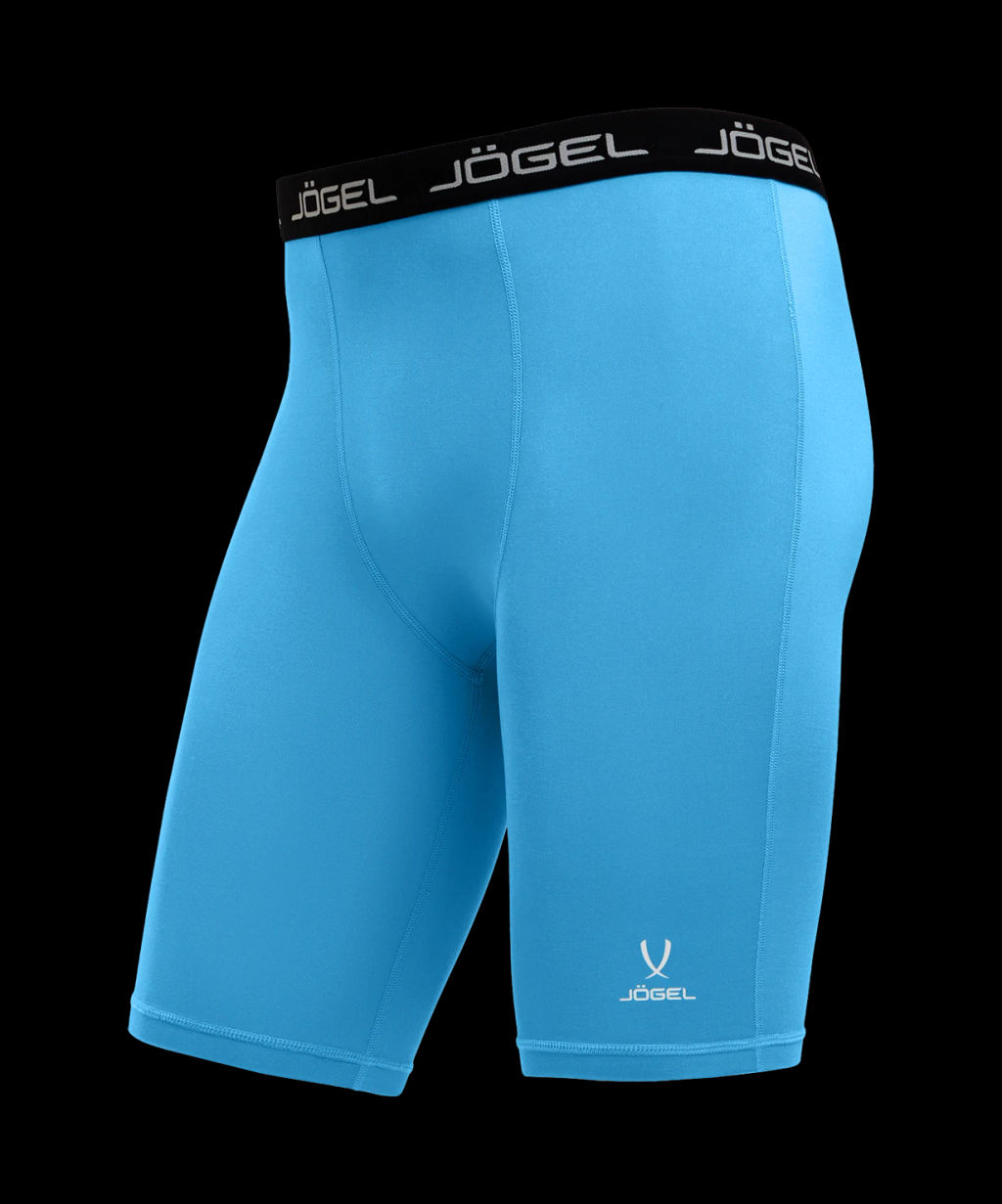 Шорты компрессионные JOGEL CAMP PerFormDRY Tight Short, голубой/белый  фото 2