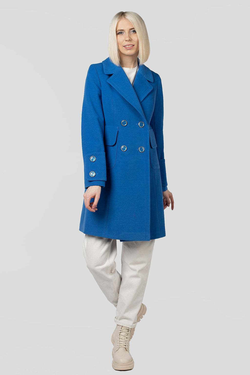 01-05537 Пальто женское демисезонное - El podio фото 2