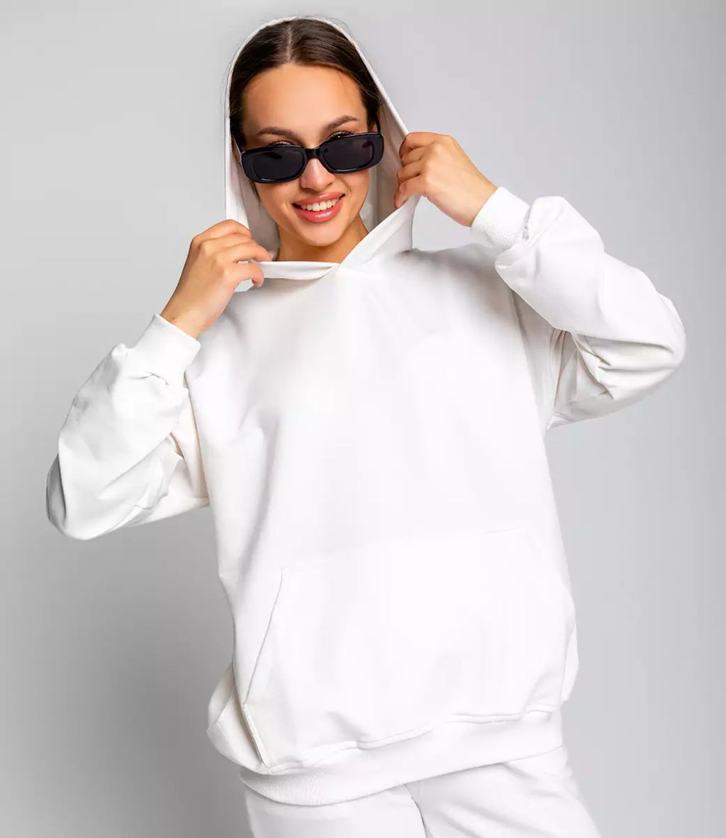 Спортивный костюм #БШ1500, белый