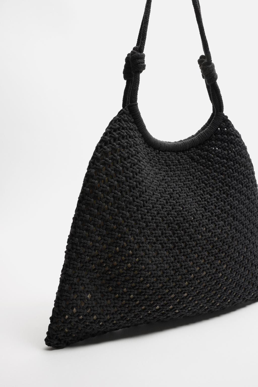 MACRAME SHOPPER BAG - Zara фото 11