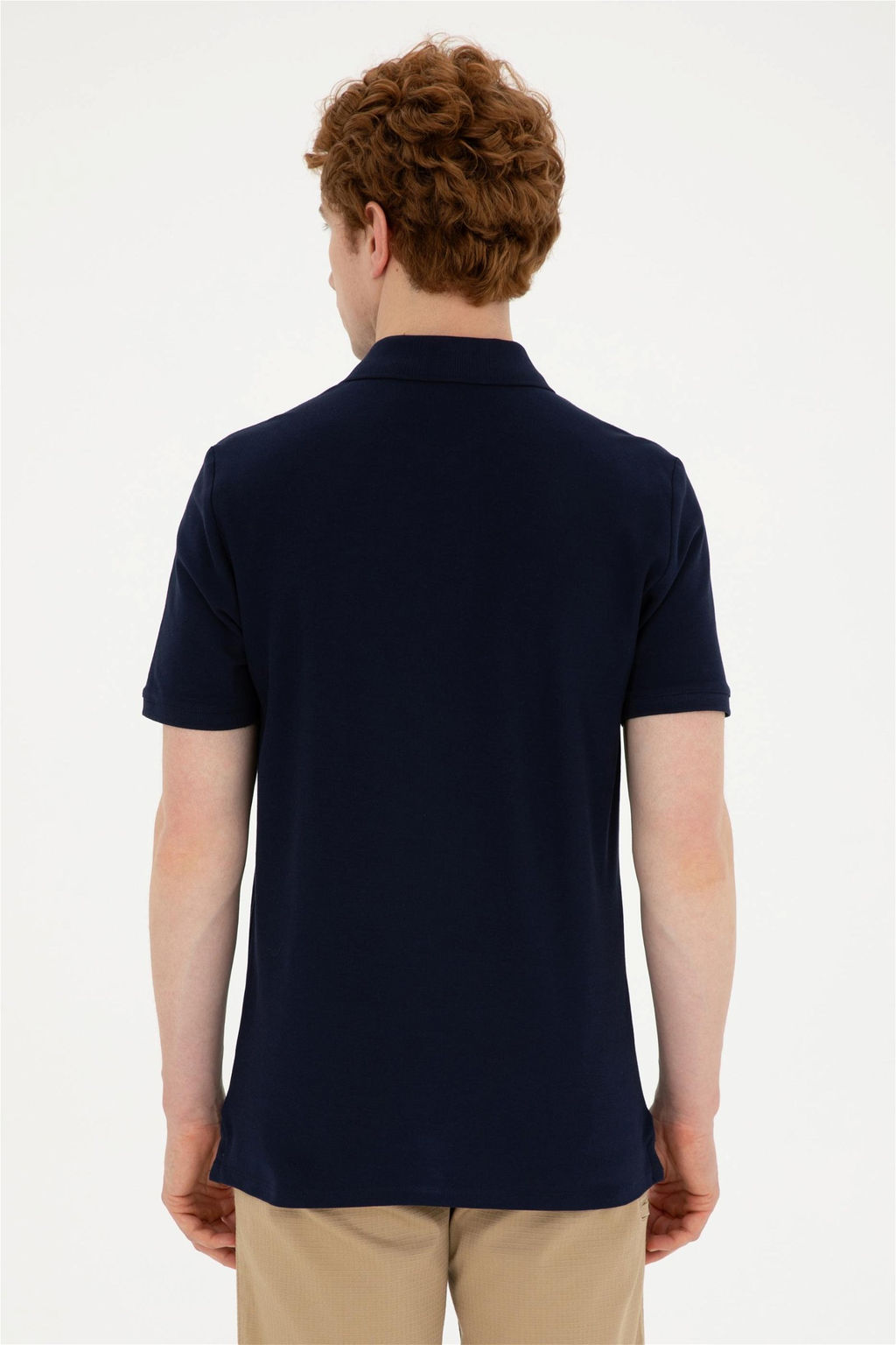 Мужская темно-синяя футболка - U.s. polo assn фото 5