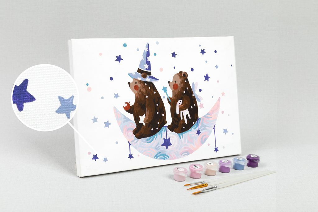 ФРЕЯ PNB/PS-045 Набор для раскрашивания по номерам 30 х 20 см Путешествие во сне  фото 5