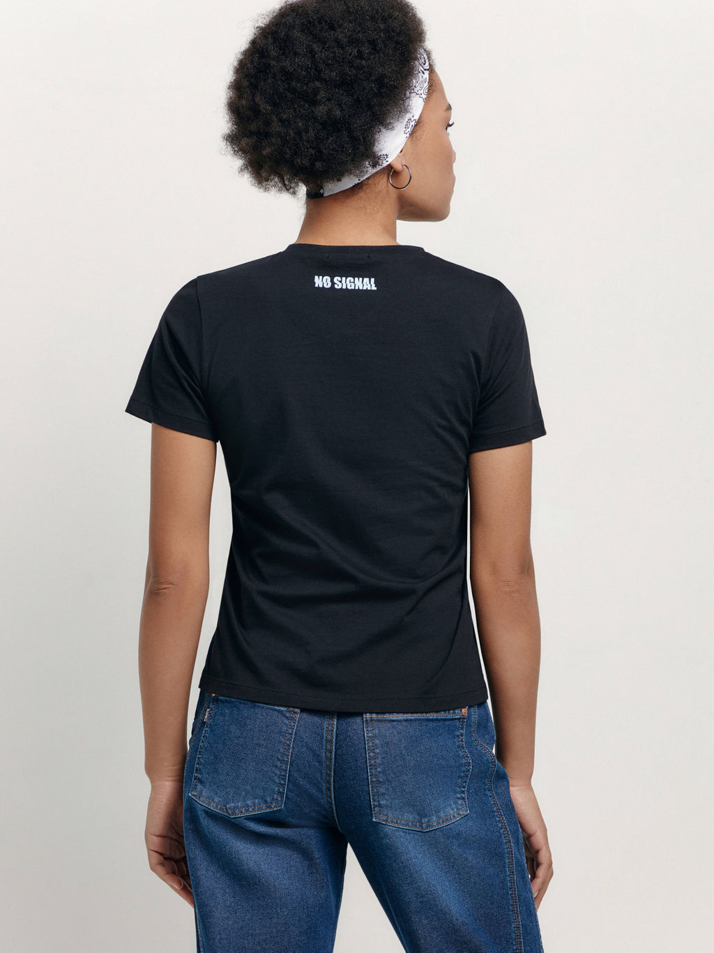 CONTE Футболка из хлопка No signal LD 1648 black-blue
