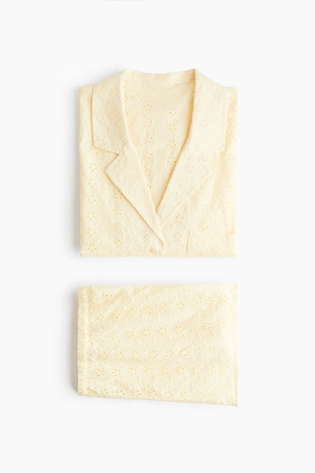 Pijama con bordado ingl?s - H&m фото 6