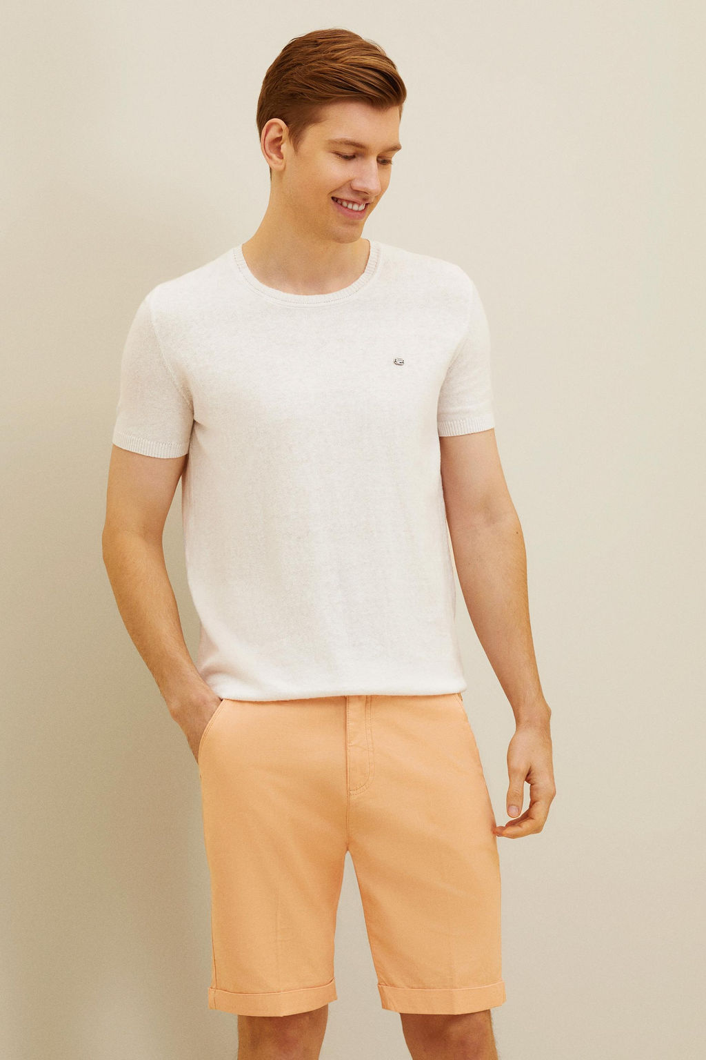 U. S. Polo Assn Мужской свитер цвета экрю - U.s. polo assn фото 15