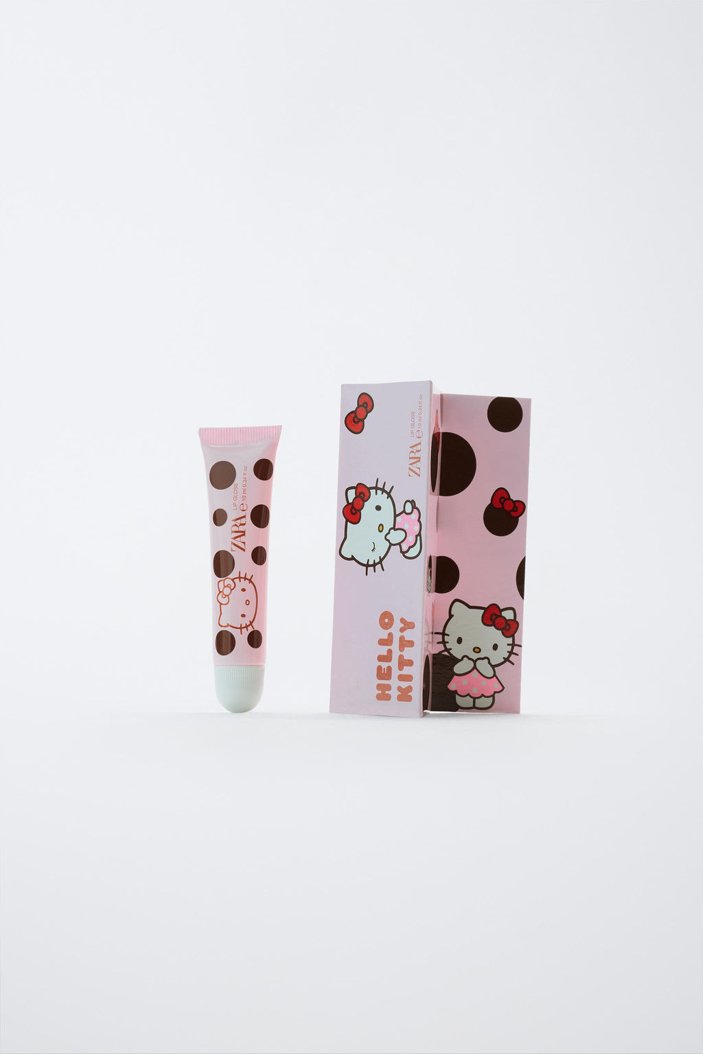 HELLO KITTY SANRIO LIP GLOSS 10 ML (1.69 FL.OZ) / TINTED LEATHER - Zara фото 2