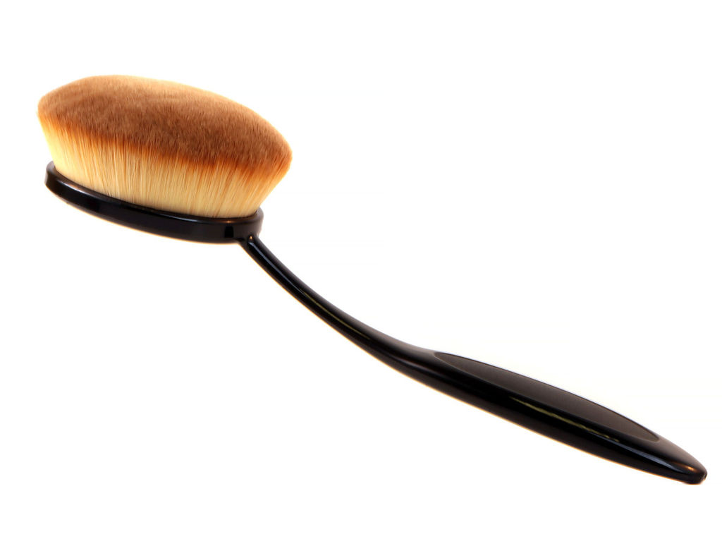 Kristaller Кисть-щетка для макияжа / КК-02, черный