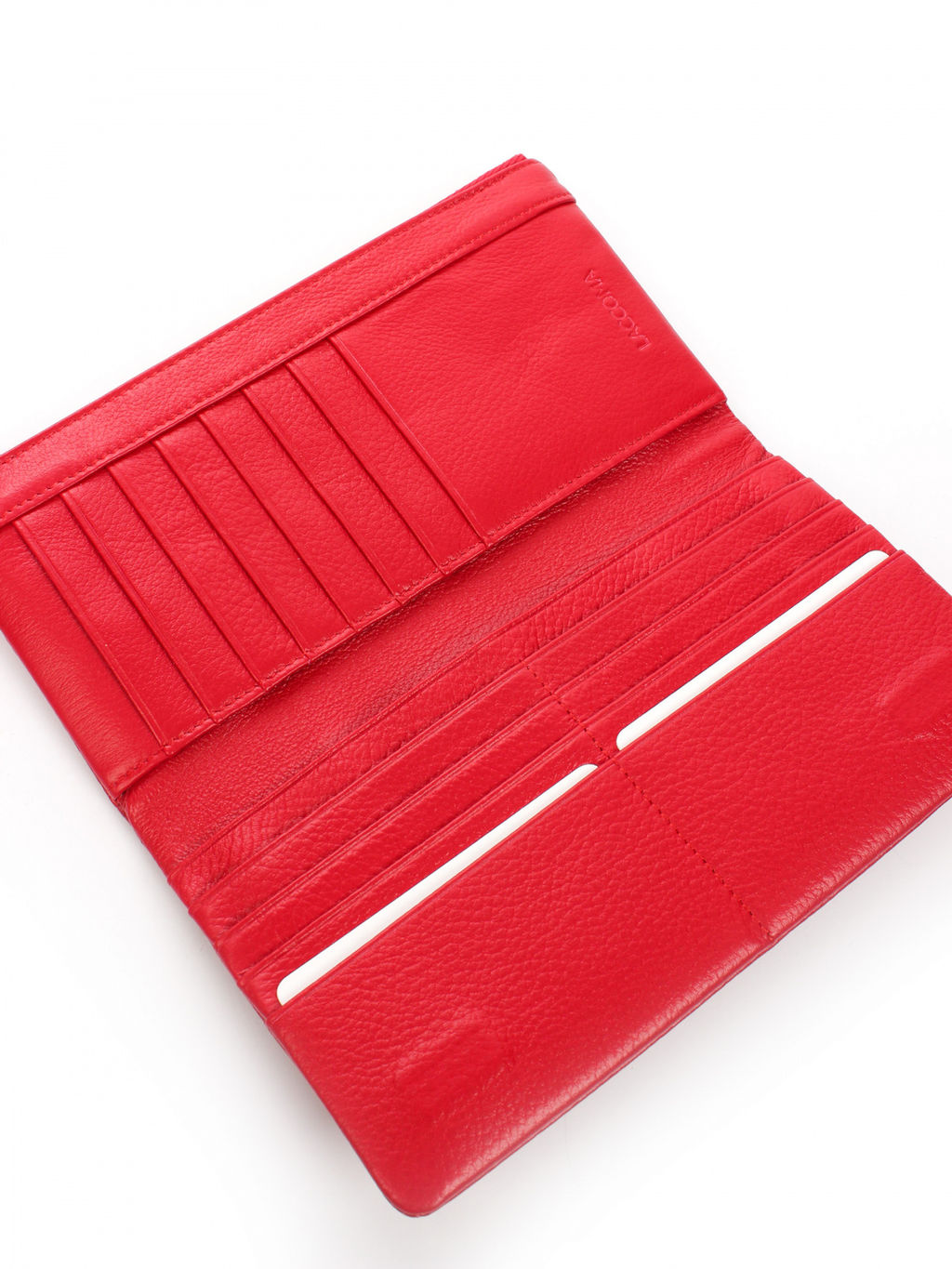 LACCOMA кошелек LA-1089-красный натуральная кожа