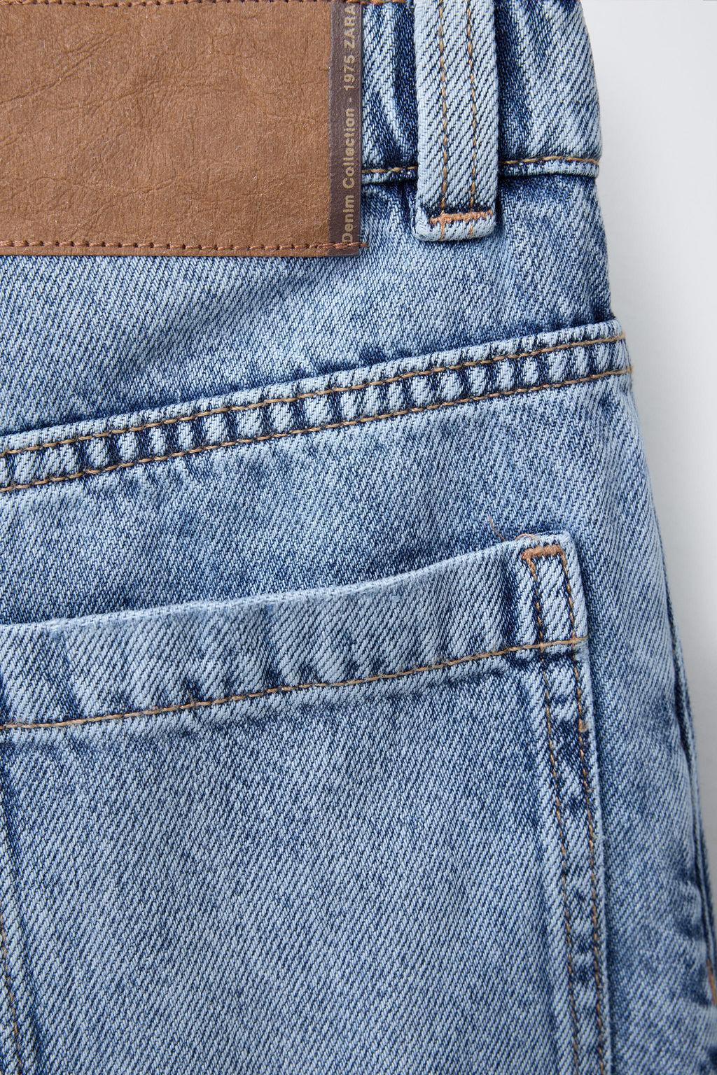 RELAXED BAGGY JEANS - Zara фото 4