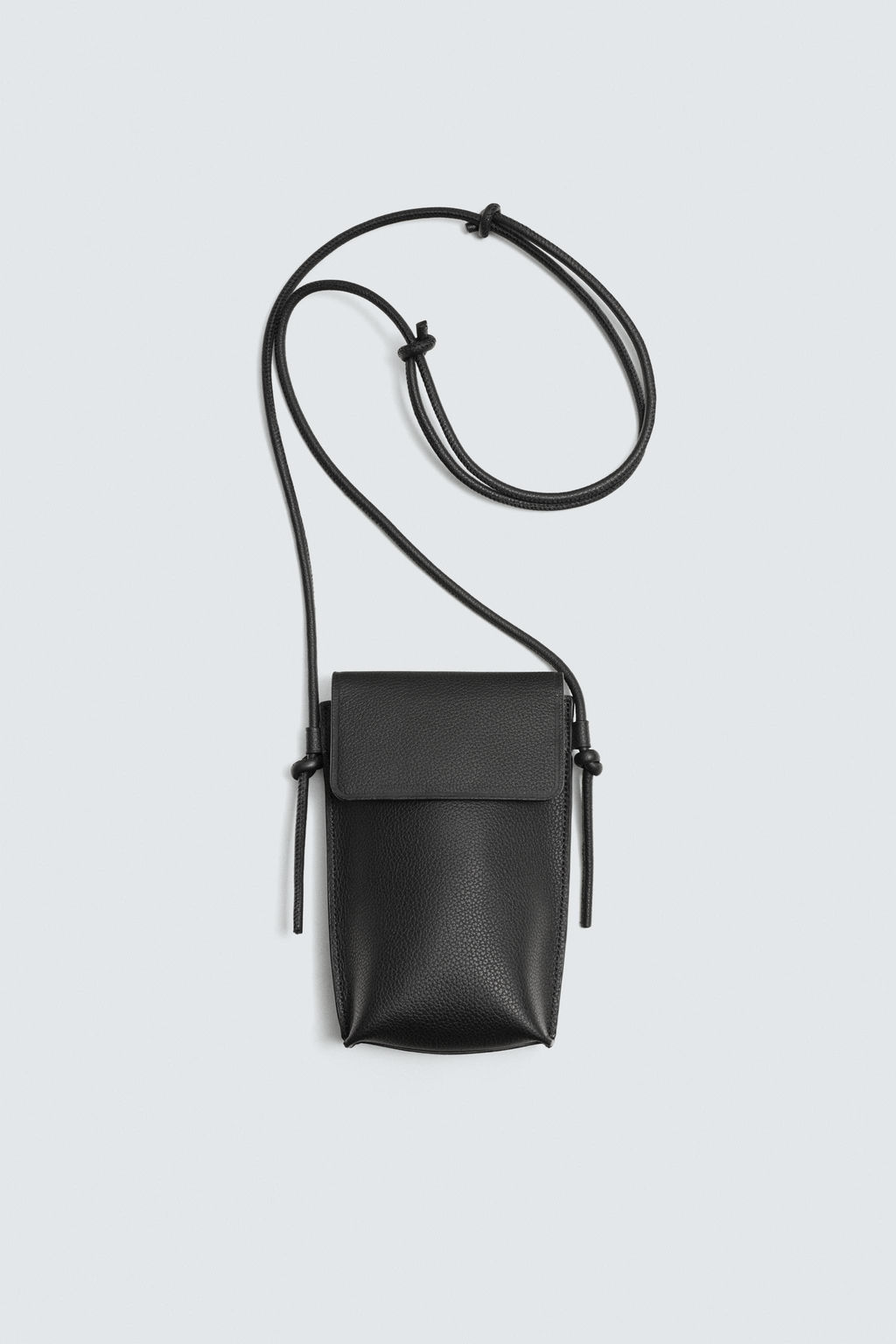 LEATHER CROSSBODY BAG - Zara фото 11