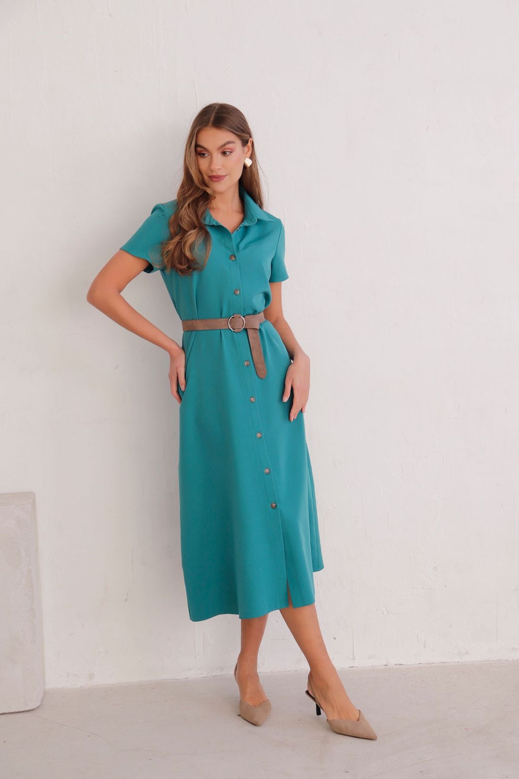 11687 Платье-рубашка - Martichelli фото 12