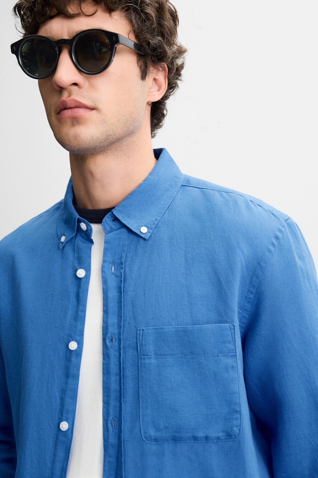 LINEN/COTTON SHIRT - Zara фото 5