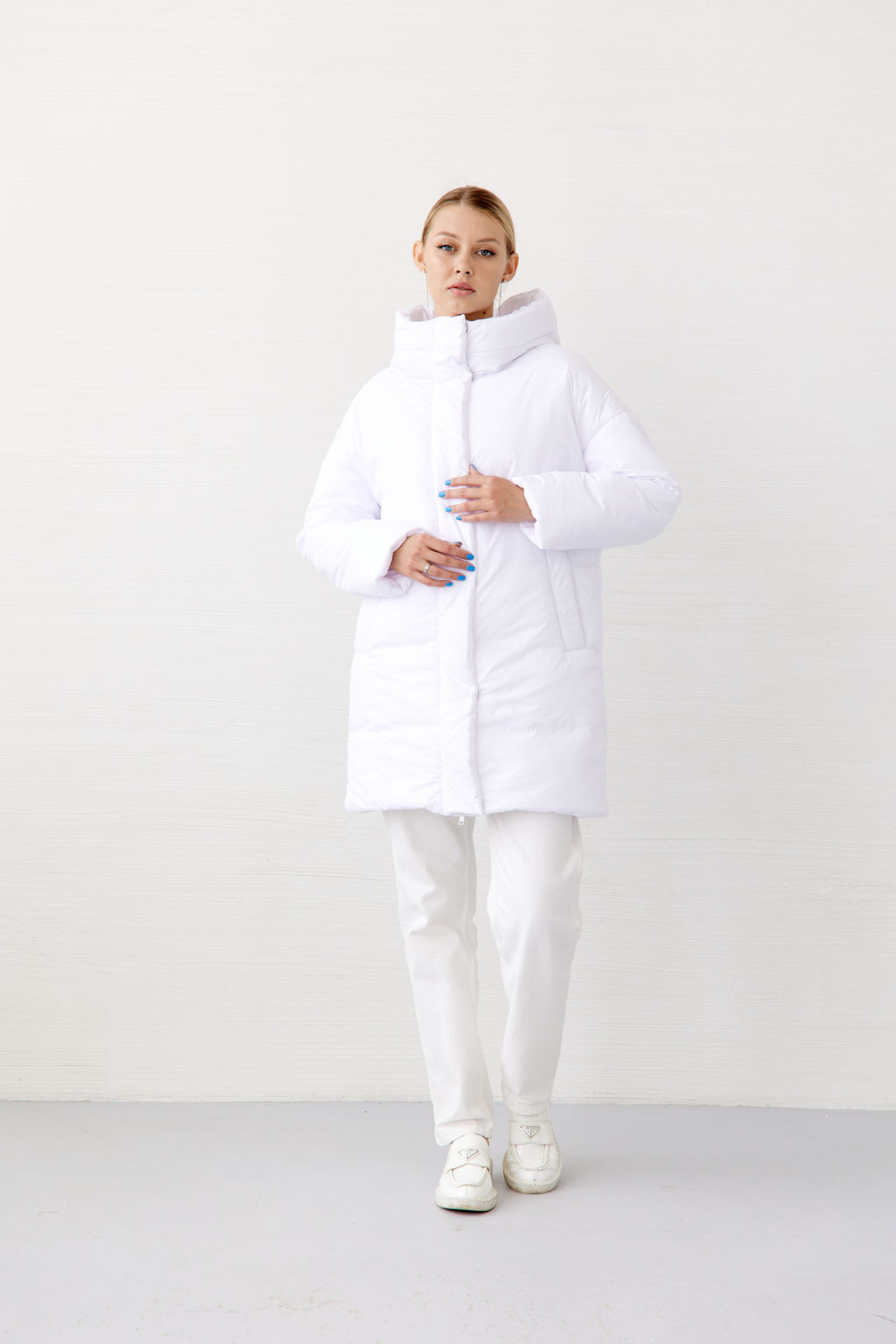 Куртка женская зимняя 25655 (серый опал) - Kankan фото 11