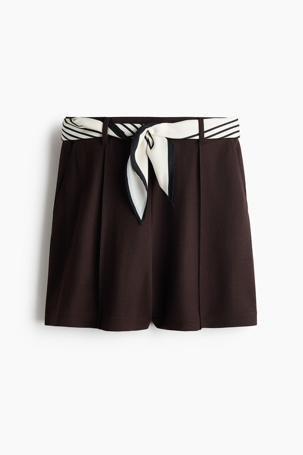 Pantal?n corto sastre con cintur?n - H&m фото 6