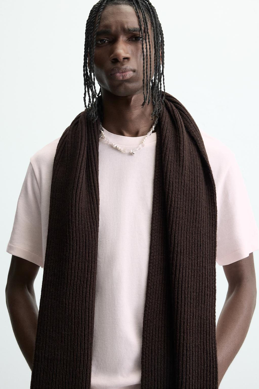 BASIC KNIT T-SHIRT - Zara фото 14