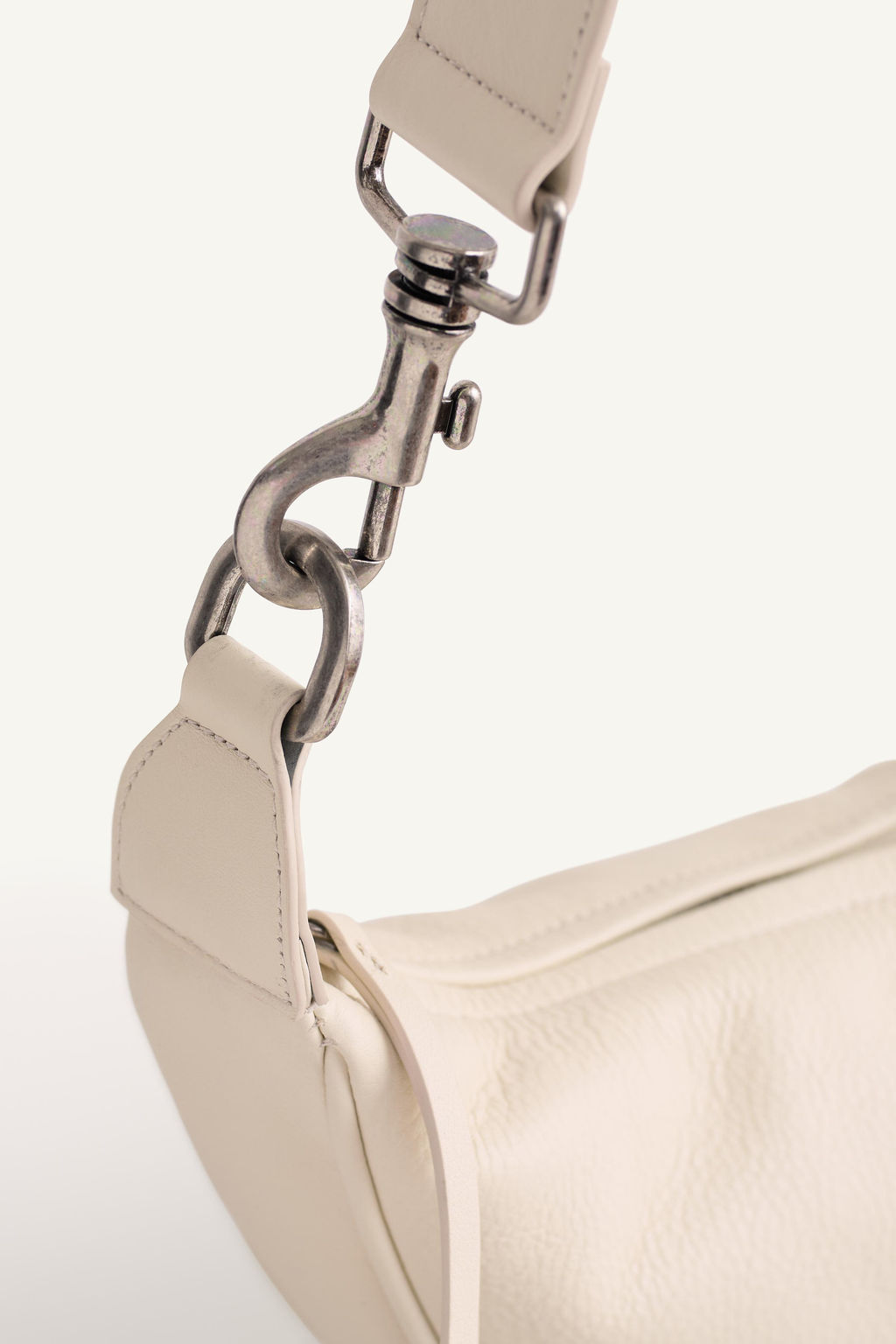 LTHR SHLDR BG / Blanco Crudo - Zara фото 6