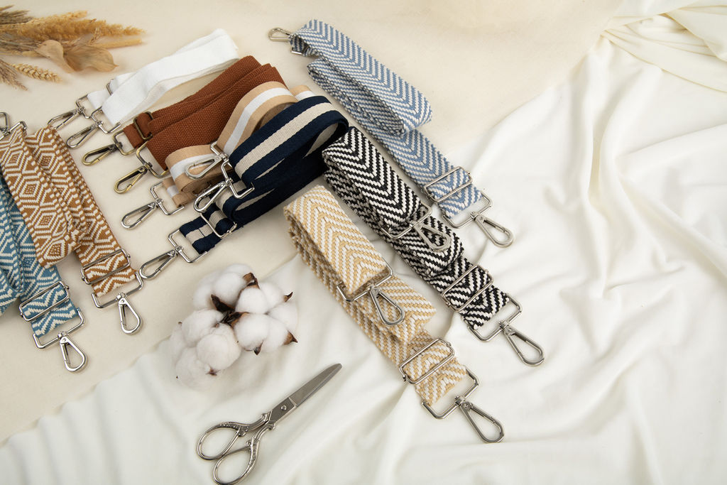 Gamma HA1-3 Ручка для сумки, полиэстер 135 см 1 шт. №11 голубой