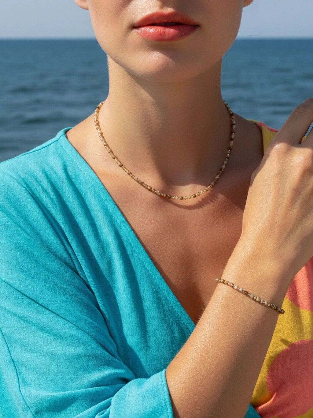 Комплект из натуральных камней