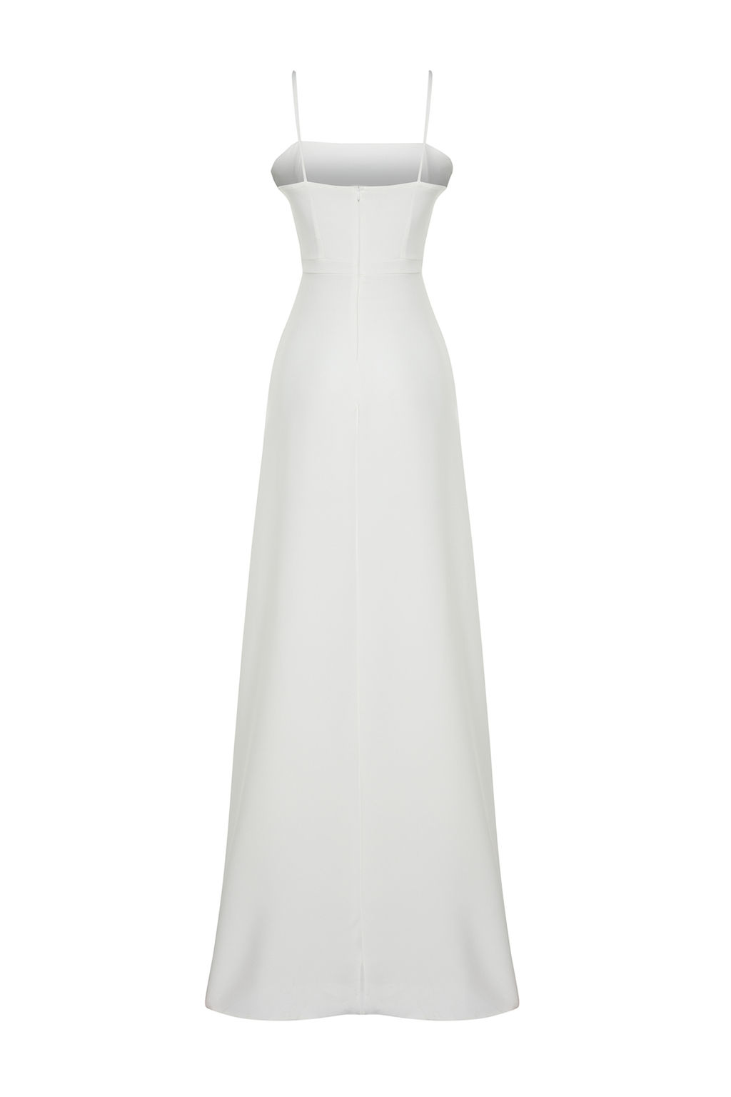 Bridal Beyaz A-Kesim Dokuma S?k Abiye Gece Mezuniyet Elbisesi TPRSS19FZ0511