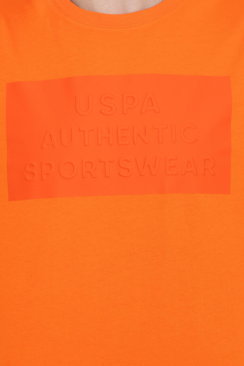 Erkek Turuncu Bisiklet Yaka Ti__rt