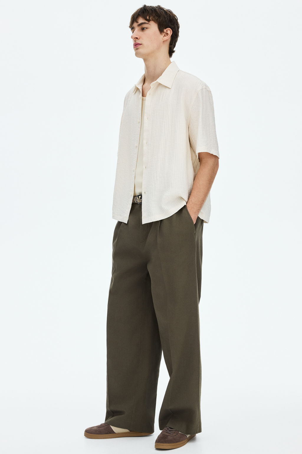Camisa Relaxed Fit - H&m фото 6