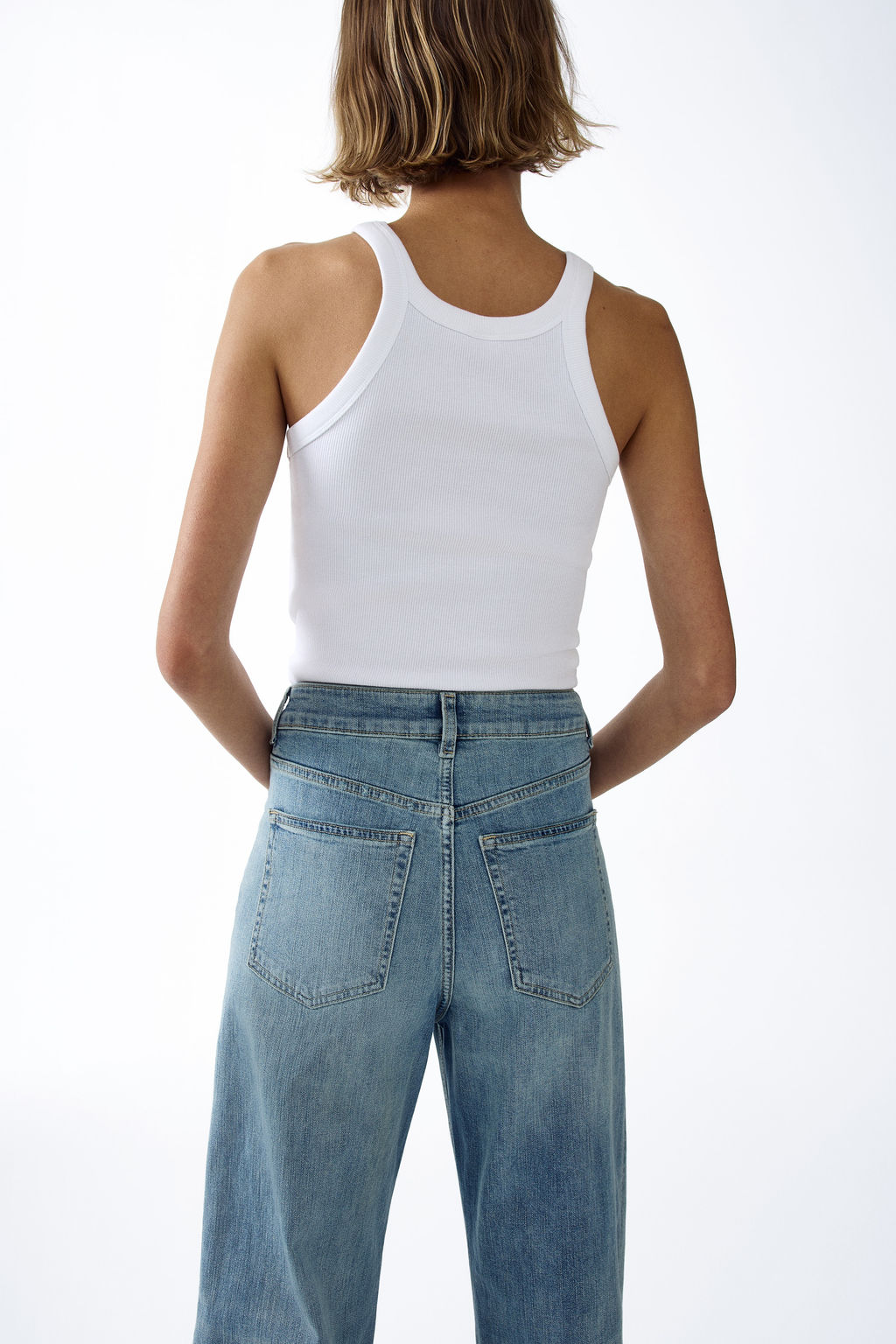 Wide High Waist Jeans - H&m фото 22